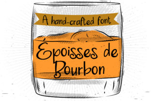 Époisses De Bourbon: A Handwritten Font for Editorial Design